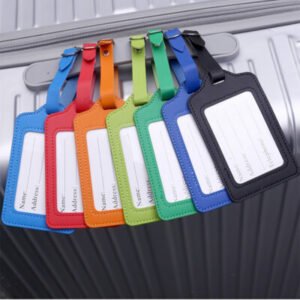 PVC Silicone Luggage Tag